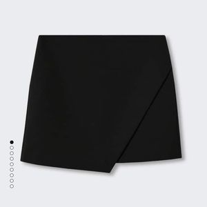 MANGO Wrap Miniskirt